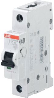 ABB S201M INSTALLATIEAUTOMAAT 1P D-KARAKTERISTIEK 1-6A IEC-EN 60898-1 10 KA-IEC60947-2 15 KA 1 MODULE BREEDTE 17-5MM 