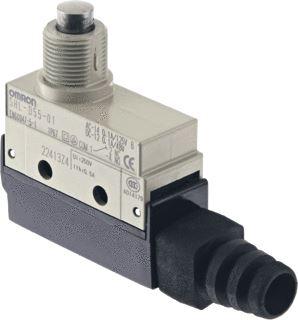 INGESLOTEN SUBMINIATUURSCHAKELAAR PLUNJERACTUATOR MICROBELASTING 0,1 