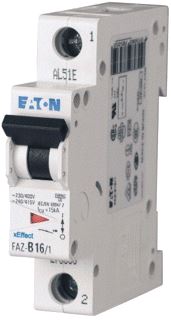 EATON INSTALLATIEAUTOMAAT 1A 1P B-KAR 15KA