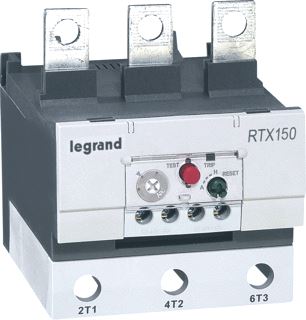 LEGRAND THERMISCHE RELAIS RTX3 150-45-65A VR CTX3 150-1NO+1NC-KOOIKLEMMEN