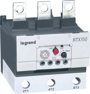 LEGRAND THERMISCHE RELAIS RTX3 150-63-85A VR CTX3 150-1NO+1NC-KOOIKLEMMEN