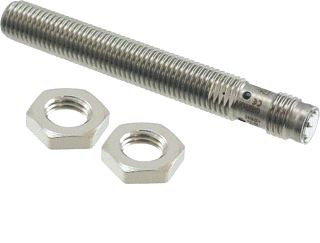 M8 AFGESCHERMD SN: 2 MM RVS L: 49(61) MM 12-24 VDC PNP NO+NC M 