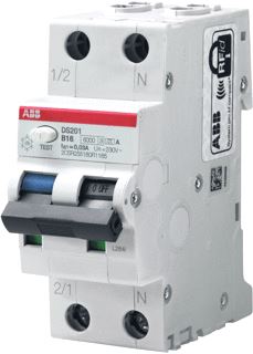 ABB AARDLEKAUTOMAAT 1P-N C KAR 10A 100MA 6KA 