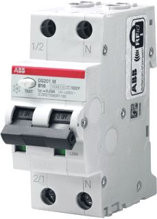 ABB AARDLEKAUTOMAAT 1P-N C KAR 25A 30MA 10KA F-TYPE