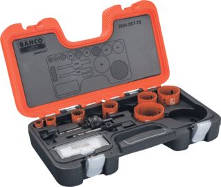 BAHCO GATZAAG (SET) BI METAAL GATZAAG 19 MM GATZAAG 22 MM GATZAAG 29 MM 