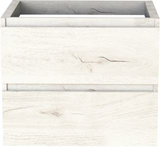 WAVEDESIGN ALVARO WASTAFELONDERBOUWKAST 60 CM 2 LADEN WHITE ARWIN OAK