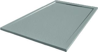 VAN DEN BERG COMFORT 200X80CM RAL7037 DOUCHEVLOER 