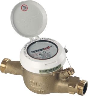 RAMINEX WATERMETER 120X95MM UITV WATERMETER Q3 V/IMPULSGEVER