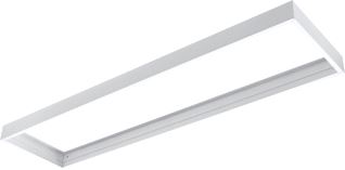 OPPLE LIGHTING SLIM PANEL VOOR VERLICHTINGSARMATUREN ALUMINIUM WIT 1211X311X69MM