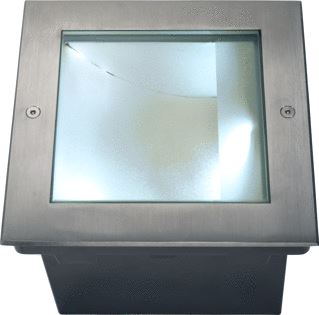 SLV DASAR 225 OUTDOOR GRONDINBOUWSPOT LED 4000K IP67 ROESTVRIJ STAAL 316 ASYMMETRISCH 34W 