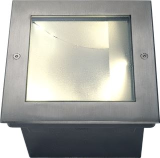 SLV DASAR 255 OUTDOOR GRONDINBOUWSPOT LED 3000K IP67 ROESTVRIJ STAAL 316 ASYMMETRISCH 34W 