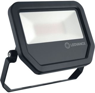 LEDVANCE FLOODLIGHT LED 30W 3600LM 4000K CRI80-89 DIFFUUS OPBOUW ZWENKBAAR IP65 BEH. ZWART HXBXL 42X186X1000MM