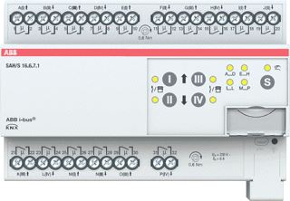 ABB BUSCH-JAEGER SCHAKEL/JALOEZIE AKTOR RESIDENTIEEL KNX 16 VOUDIG 6 AMPERE 