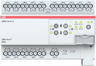 ABB BUSCH-JAEGER SCHAKEL/JALOEZIE AKTOR RESIDENTIEEL KNX 16 VOUDIG 10 AMPERE