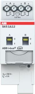 ABB BUSCH JAEGER SCHAKELAKTOR STANDAARD KNX 2 VOUDIG 6 AMPERE