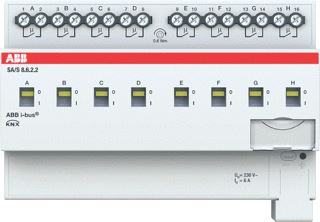 ABB BUSCH JAEGER SCHAKELAKTOR STANDAARD KNX 8-VOUDIG 6 AMPERE