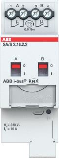 ABB BUSCH JAEGER SCHAKELAKTOR STANDAARD KNX 2-VOUDIG 10 AMPERE