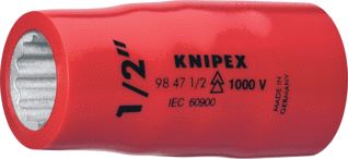 KNIPEX 9847 DOP VOOR ZESKANTMOEREN