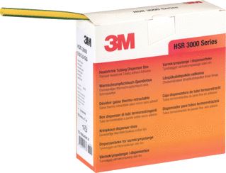 3M HSR 3000 KRIMPSLANG DUNWANDIG POLYOLEFINE (PO-X) MEERKLEURIG LENGTE 10000MM TYPE WARMKRIMP BINNENDIAMETER VOOR INKRIMPING 3MM BINNENDIAMETER NA INKRIMPING 1MM KRIMPINTERVAL 3:1 BEDRIJFSTEMPERATUUR 135GRADEN C HALOGEEN