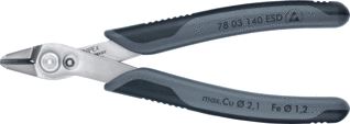 KNIPEX SUPER-KNIPS ESD PRINTTANG 140 MM 