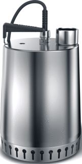 GRUNDFOS UNILIFT DOMPELPOMP 1700W 1X230 RVS OPVOERHOOGTE 17M 30M3H HOOGTE 357MM DIAMETER 241MM IP68 