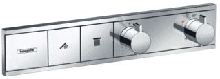 HANSGROHE RAINSELECT AFBOUWDEEL VOOR INBOUW DOUCHEKRAAN THERMOSTATISCH VOOR 2 FUNCTIES 45.6X90CM CHROOM 