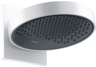 HANSGROHE RAINFINITY POWDERRAIN HOOFDDOUCHE 250 1JET MET DOUCHEARM 10-30° VERTICAAL KANTELBAAR 25CM MAT WIT 