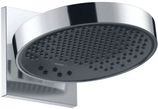 HANSGROHE RAINFINITY POWDERRAIN HOOFDDOUCHE 250 3JET MET DOUCHEARM 10-30° VERTICAAL KANTELBAAR 25CM CHROOM 