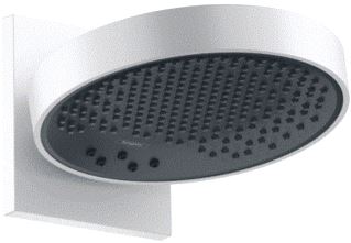 HANSGROHE RAINFINITY POWDERRAIN HOOFDDOUCHE 250 3JET MET DOUCHEARM 10-30° VERTICAAL KANTELBAAR 25CM MAT WIT 