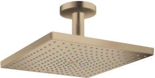 HANSGROHE RAINDANCE E 300 1JET HOOFDDOUCHE MET PLAFONDAANSLUITING GEBORSTELD BRONS 