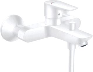 HANSGROHE BADMENGKRAAN TALIS E 1-GREEPS OPBOUW MAT WIT 