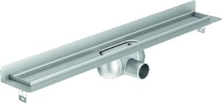 ACO SHOWERDRAIN C RVS DOUCHEGOOT 1085 MM MET MUURFLENS INBOUWHOOGTE 92 MM 