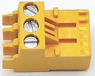 REMEHA CONNECTOR RAST5 GEEL 