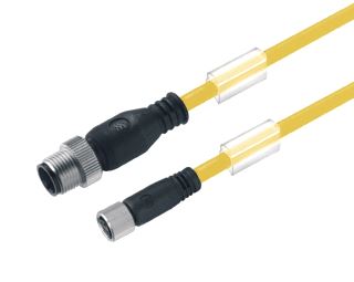 WEIDMULLER SENSOR/ACTORKABEL MET CONNECTOR 3 POLEN UITVOERING ELEKTRISCHE AANSLUITING M12 TYPE INSTEEKCONTACT VELDZIJDIG FEMALE/BUS POSITIE KABELTOEVOER VELDZIJDIG RECHT UITVOERING ELEKTRISCHE AANSLUITING M12 TYPE INSTE