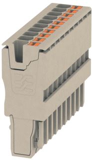 WEIDMULLER PLUG (TERMINAL) PUSH IN 2.5 MM² 800 V 24 A NUMBER OF POLES: 10 D 