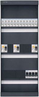 EATON INSTALLATIEKAST 3-FASEN 12 GROEPEN 3 ALS HS 40A 4P 12MOD KUNSTSTOF HXBXD 550X220X155MM IP3X