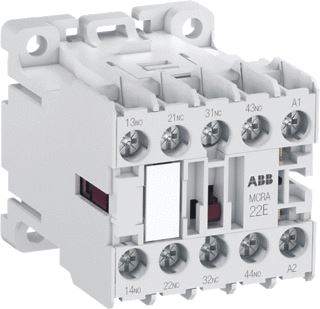 ABB HULPRELAIS 2NC 2NO 0CO AANSLUITSPANNING 220-230V-50HZ 220-230V-60HZ SCHROEFAANSLUITING DIN-RAIL