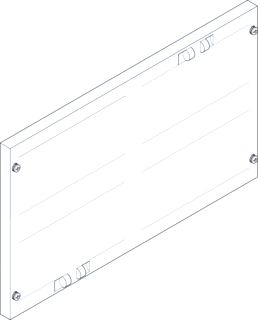 SCHNEIDER ELECTRIC PRISMA XS (ABN ESPRO) AFDEKPLAAT VOL 500MM BREED 300MM HOOG 10 STUKS 