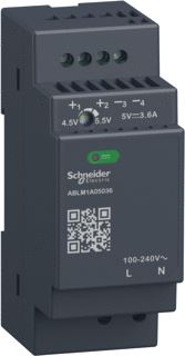 SCHNEIDER ELECTRIC PHASEO VOEDING AC 100-240V 3,6A SCHROEFAANSLUITING IP20 HXBXD 91X36X55MM 