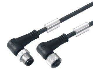 WEIDMULLER SENSOR/ACTORKABEL MET CONNECTOR 4 POLEN UITVOERING ELEKTRISCHE AANSLUITING M12 TYPE INSTEEKCONTACT VELDZIJDIG FEMALE/BUS POSITIE KABELTOEVOER VELDZIJDIG SCHUIN (HOEK) UITVOERING ELEKTRISCHE AANSLUITING M12 TY