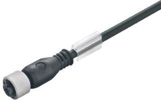 WEIDMULLER SENSOR/ACTORKABEL MET CONNECTOR 4 POLEN UITVOERING ELEKTRISCHE AANSLUITING M12 TYPE INSTEEKCONTACT VELDZIJDIG FEMALE/BUS POSITIE KABELTOEVOER VELDZIJDIG RECHT UITVOERING ELEKTRISCHE AANSLUITING M12 TYPE INSTE