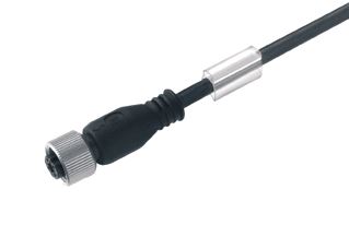 WEIDMULLER SENSOR/ACTORKABEL MET CONNECTOR 3 POLEN UITVOERING ELEKTRISCHE AANSLUITING M12 TYPE INSTEEKCONTACT VELDZIJDIG FEMALE/BUS POSITIE KABELTOEVOER VELDZIJDIG RECHT UITVOERING ELEKTRISCHE AANSLUITING M12 TYPE INSTE