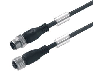 WEIDMA¼LLER SENSOR/ACTORKABEL MET CONNECTOR 5 POLEN UITVOERING ELEKTRISCHE AANSLUITING M12 TYPE INSTEEKCONTACT VELDZIJDIG FEMALE/BUS POSITIE KABELTOEVOER VELDZIJDIG RECHT UITVOERING ELEKTRISCHE AANSLUITING M12 TYPE INSTEEKCONT