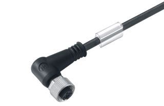 WEIDMULLER SENSOR/ACTORKABEL MET CONNECTOR 4 POLEN UITVOERING ELEKTRISCHE AANSLUITING M12 TYPE INSTEEKCONTACT VELDZIJDIG FEMALE/BUS POSITIE KABELTOEVOER VELDZIJDIG SCHUIN (HOEK) UITVOERING ELEKTRISCHE AANSLUITING M12 TY