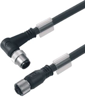 WEIDMULLER SENSOR/ACTORKABEL MET CONNECTOR 5 POLEN UITVOERING ELEKTRISCHE AANSLUITING M12 TYPE INSTEEKCONTACT VELDZIJDIG FEMALE/BUS POSITIE KABELTOEVOER VELDZIJDIG RECHT UITVOERING ELEKTRISCHE AANSLUITING M12 TYPE INSTE