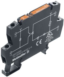 WEIDMULLER TERMOPTO SOLID STATE RELAIS TRANSISTOR 1-POLIG 24V DC +/-20% 5-48V DC 500MA LED SCHROEFAANSLUITING 