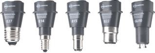 BEHA-AMPROBE LAMPTEST-ADAPTERSET MET DRAAGTAS INCLUSIEF E27 E 