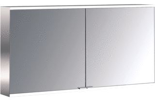 EMCO ASIS PRIME 2 SPIEGELKAST OPBOUW MET 2 DEUREN MET LED VERLICHTING MET LICHTPAKKET 130X70CM MET VERSPIEGELDE ACHTERWAND 