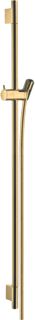 HANSGROHE UNICA UNICA'S PURO GLIJSTANG 90CM MET ISIFLEX`B DOUCHESLANG 160CM POLISHED GOLD 