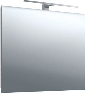 EMCO MEE SPIEGEL MET OPBOUW LED VERLICHTING HORIZONTAAL MET SENSOR 79X59CM 